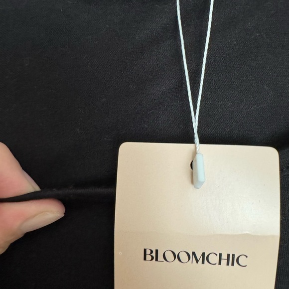 Bloom Chic Plaid Orange and Black Dress - Picture 3 of 4